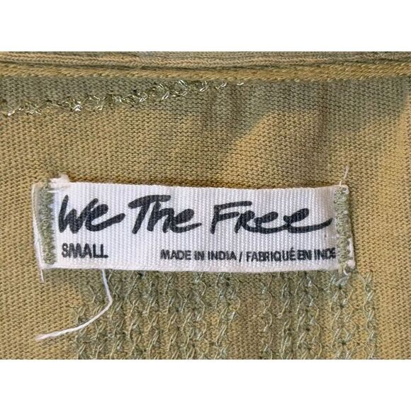 Free People We The Free Yin To My Yang Button Down Long Top, Women’s Small - Picture 6 of 11